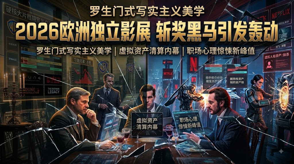 2026欧洲独立影展斩奖黑马引发轰动 罗生门式写实主义美学 虚拟资产清算内幕与职场心理惊悚新峰值封面图